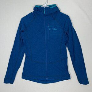 Rab Women's Filament Hoody Blue Full-Zip Small